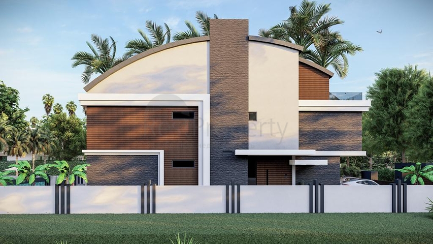 Эксклюзивный жилой комплекс вилл в микрорайоне Гюзелоба (Лара)