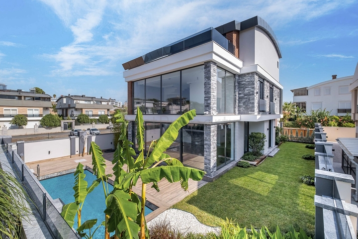 Эксклюзивный жилой комплекс вилл в микрорайоне Гюзелоба (Лара)