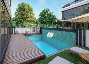 Эксклюзивный жилой комплекс вилл в микрорайоне Гюзелоба (Лара)