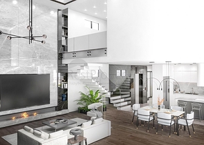 Эксклюзивный жилой комплекс вилл в микрорайоне Гюзелоба (Лара)