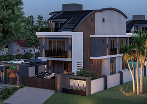 Эксклюзивный жилой комплекс вилл в микрорайоне Гюзелоба (Лара)