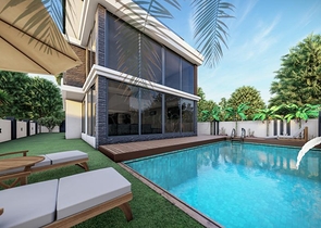 Эксклюзивный жилой комплекс вилл в микрорайоне Гюзелоба (Лара)