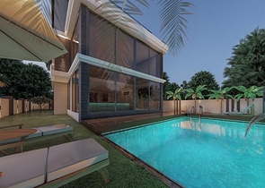 Эксклюзивный жилой комплекс вилл в микрорайоне Гюзелоба (Лара)