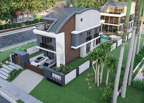 Эксклюзивный жилой комплекс вилл в микрорайоне Гюзелоба (Лара)