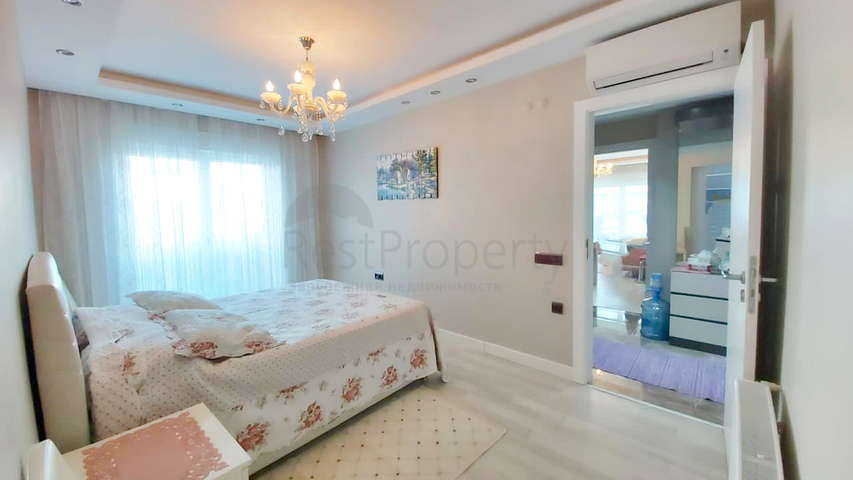 Квартира 2+1 с мебелью в элитном комплексе в Лимане