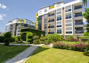 Квартира 2+1 с мебелью в элитном комплексе в Лимане