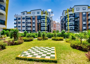 Квартира 2+1 с мебелью в элитном комплексе в Лимане