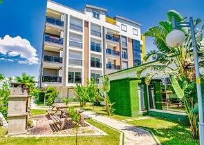 Квартира 2+1 с мебелью в элитном комплексе в Лимане