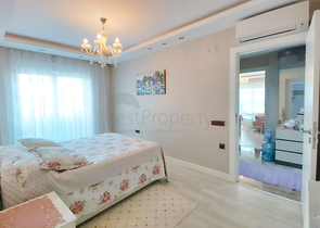 Квартира 2+1 с мебелью в элитном комплексе в Лимане