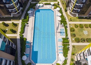 Квартира 2+1 с мебелью в элитном комплексе в Лимане