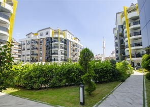 Квартира 2+1 с мебелью в элитном комплексе в Лимане