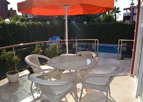 Вилла 4+1 с мебелью в центре Белека