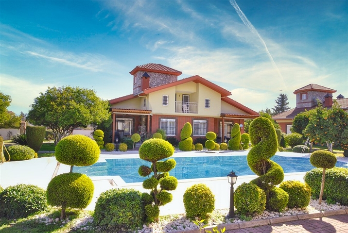 Уютная вилла 3+1 в Асланбуджаке Кемере