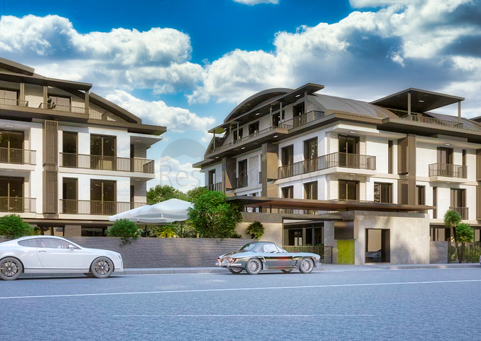 Квартиры 1+1,2+1  в уютном комплексе  района Лара - Анталия