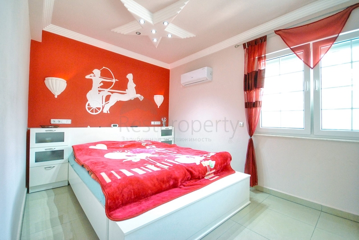 Великолепная отдельностоящая вилла на продажу с ВИДОМ НА МОРЕ в Анталии Кемер