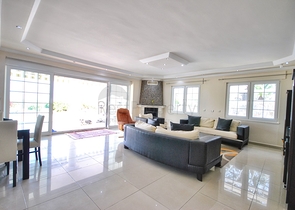 Великолепная отдельностоящая вилла на продажу с ВИДОМ НА МОРЕ в Анталии Кемер