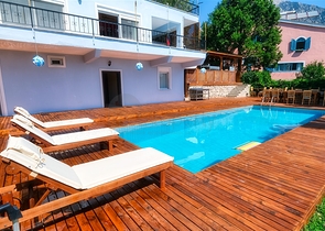 Шикарная вилла с собственным бассейном и видом на море