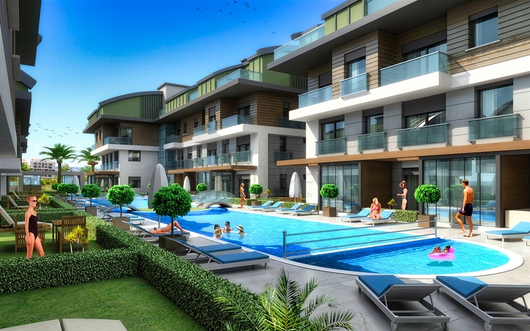 Новый жилой комплекс с богатой инфраструктурой в районе Лара