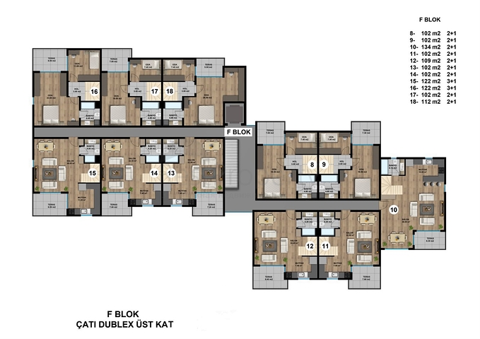 Новый жилой комплекс с богатой инфраструктурой в районе Лара