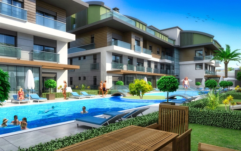 Новый жилой комплекс с богатой инфраструктурой в районе Лара