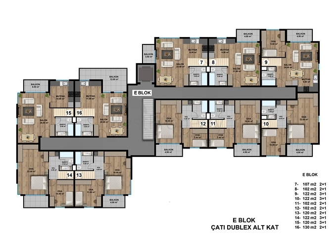 Новый жилой комплекс с богатой инфраструктурой в районе Лара