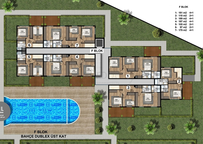 Новый жилой комплекс с богатой инфраструктурой в районе Лара