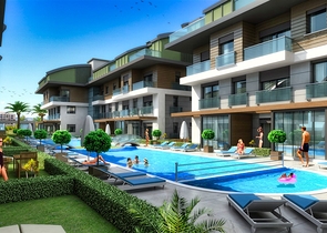 Новый жилой комплекс с богатой инфраструктурой в районе Лара