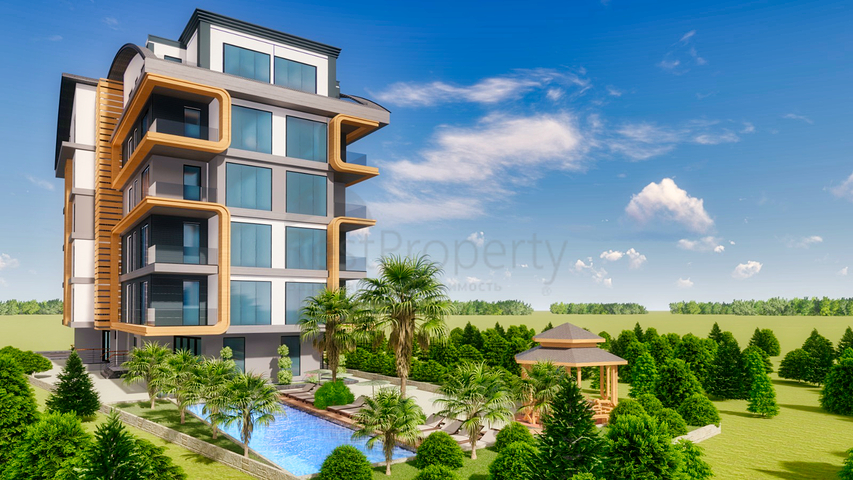 Квартиры 2+1 и 3+1 в новом комплексе от застройщика Муратпаша/Анталия