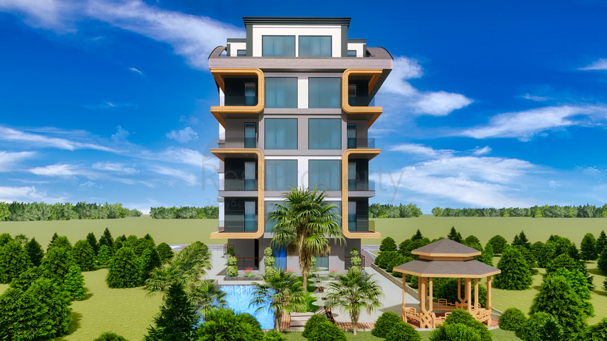 Квартиры 2+1 и 3+1 в новом комплексе от застройщика Муратпаша/Анталия