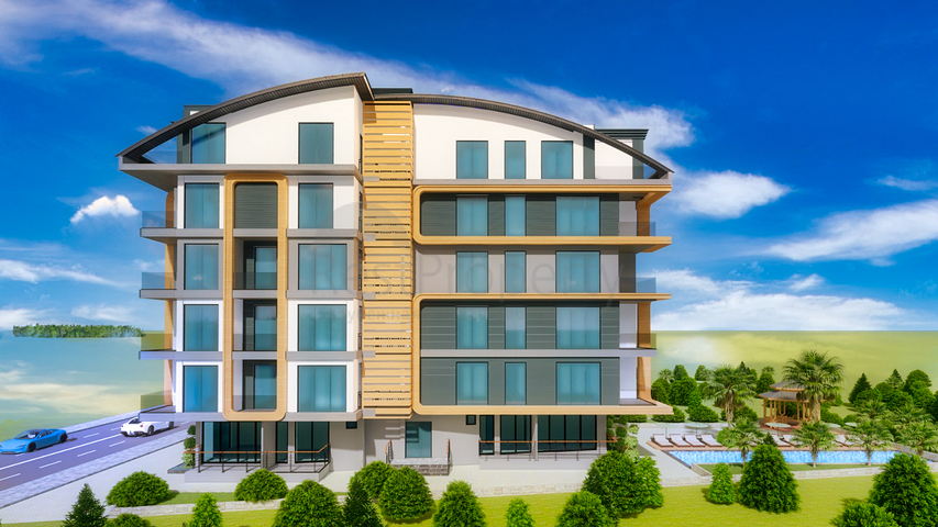 Квартиры 2+1 и 3+1 в новом комплексе от застройщика Муратпаша/Анталия