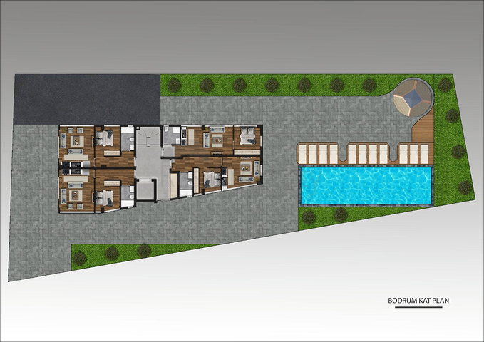 Квартиры 2+1 и 3+1 в новом комплексе от застройщика Муратпаша/Анталия