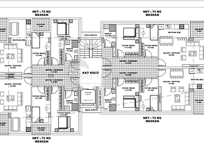 Квартиры 2+1 и 3+1 в новом комплексе от застройщика Муратпаша/Анталия