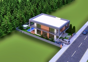 Великолепная отдельностоящая вилла на продажу от застройщика в Дошемеальты / Анталия