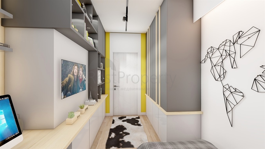 Квартиры 3+1, 5+1  в новом комплексе от застройщика Кепез /Анталия