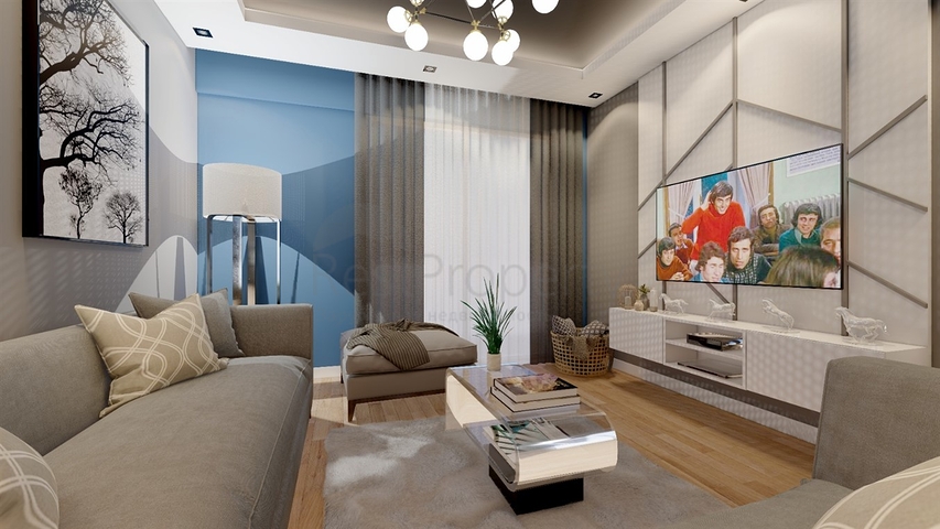 Квартиры 3+1, 5+1  в новом комплексе от застройщика Кепез /Анталия