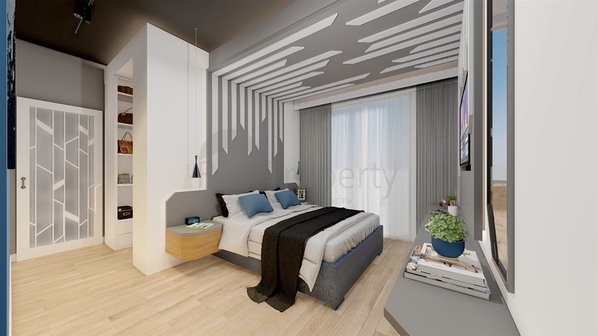 Квартиры 3+1, 5+1  в новом комплексе от застройщика Кепез /Анталия