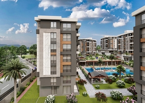 Квартиры 3+1, 5+1  в новом комплексе от застройщика Кепез /Анталия