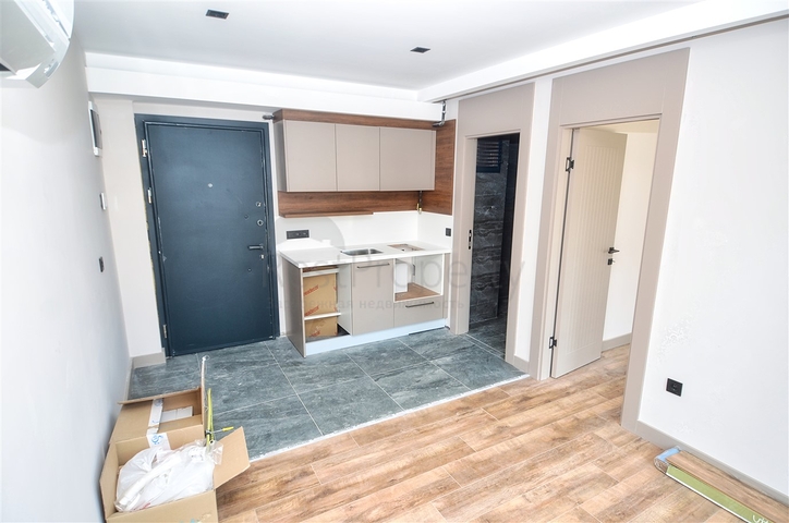 Новые квартиры планировки 1+1 и 2+1 от застройщика в районе Лара