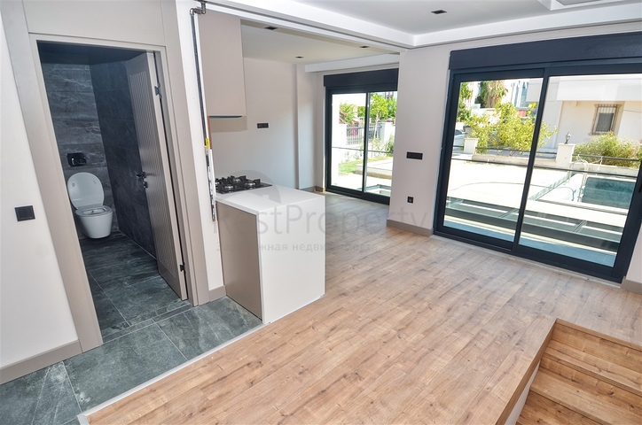 Новые квартиры планировки 1+1 и 2+1 от застройщика в районе Лара