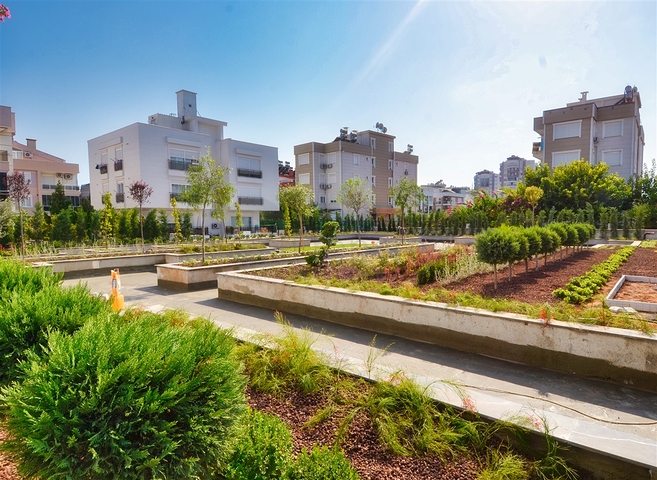 Новые квартиры планировки 1+1 и 2+1 от застройщика в районе Лара