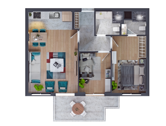 Новый инвестиционный проект в районе Алтынташ - Анталия