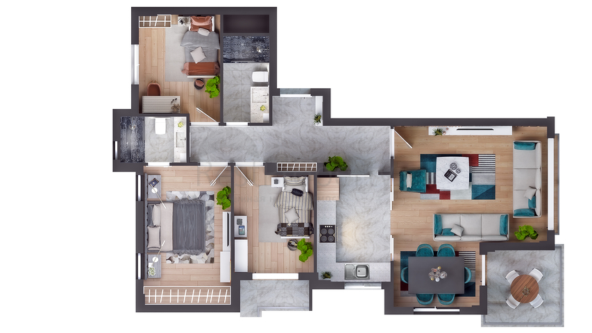 Новый инвестиционный проект в районе Алтынташ - Анталия