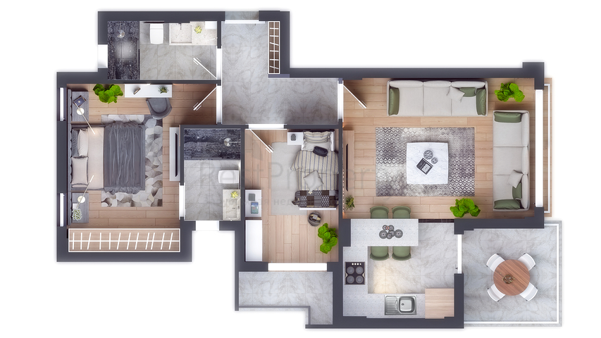 Новый инвестиционный проект в районе Алтынташ - Анталия