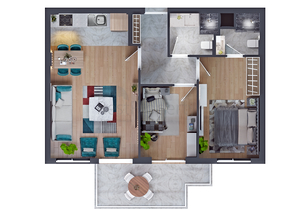 Новый инвестиционный проект в районе Алтынташ - Анталия