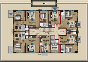 Новый инвестиционный проект  в центре города Анталии 