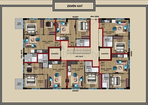 Новый инвестиционный проект  в центре города Анталии 