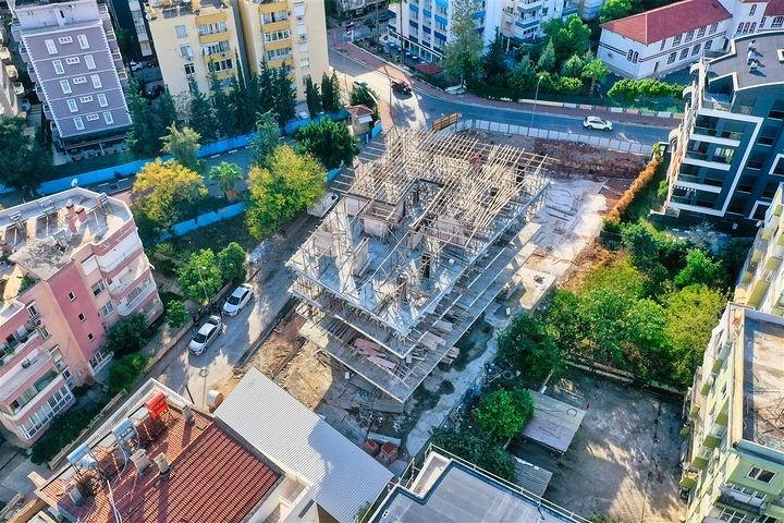 Новый инвестиционный проект в центре города Анталии 