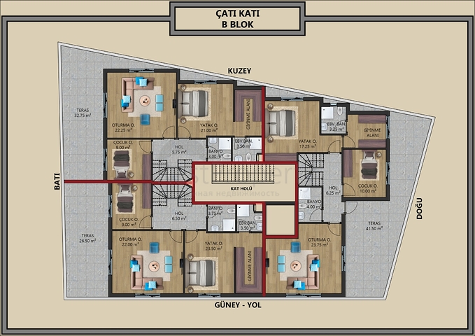 Новый инвестиционный проект в центре города Анталии 