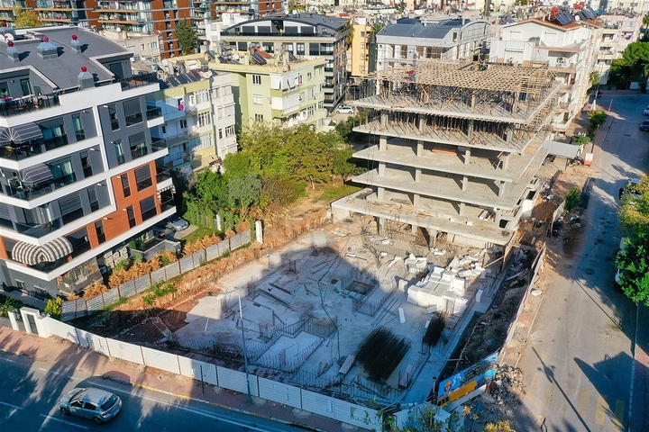 Новый инвестиционный проект в центре города Анталии 