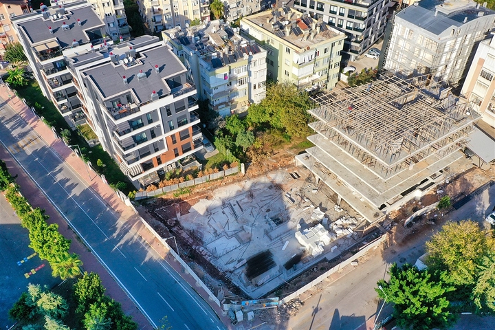 Новый инвестиционный проект в центре города Анталии 